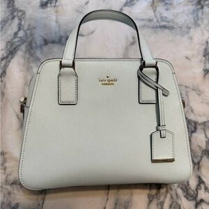 Kate Spade Soft Blue Leather Satchel